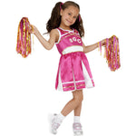 Cheerleader Costume, Child, Pink | Small