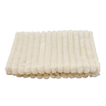Cozy Striped Throw Blanket Soft Double-sided Use, Warm, Fade-resistant & Easy To Clean | Large | Beige