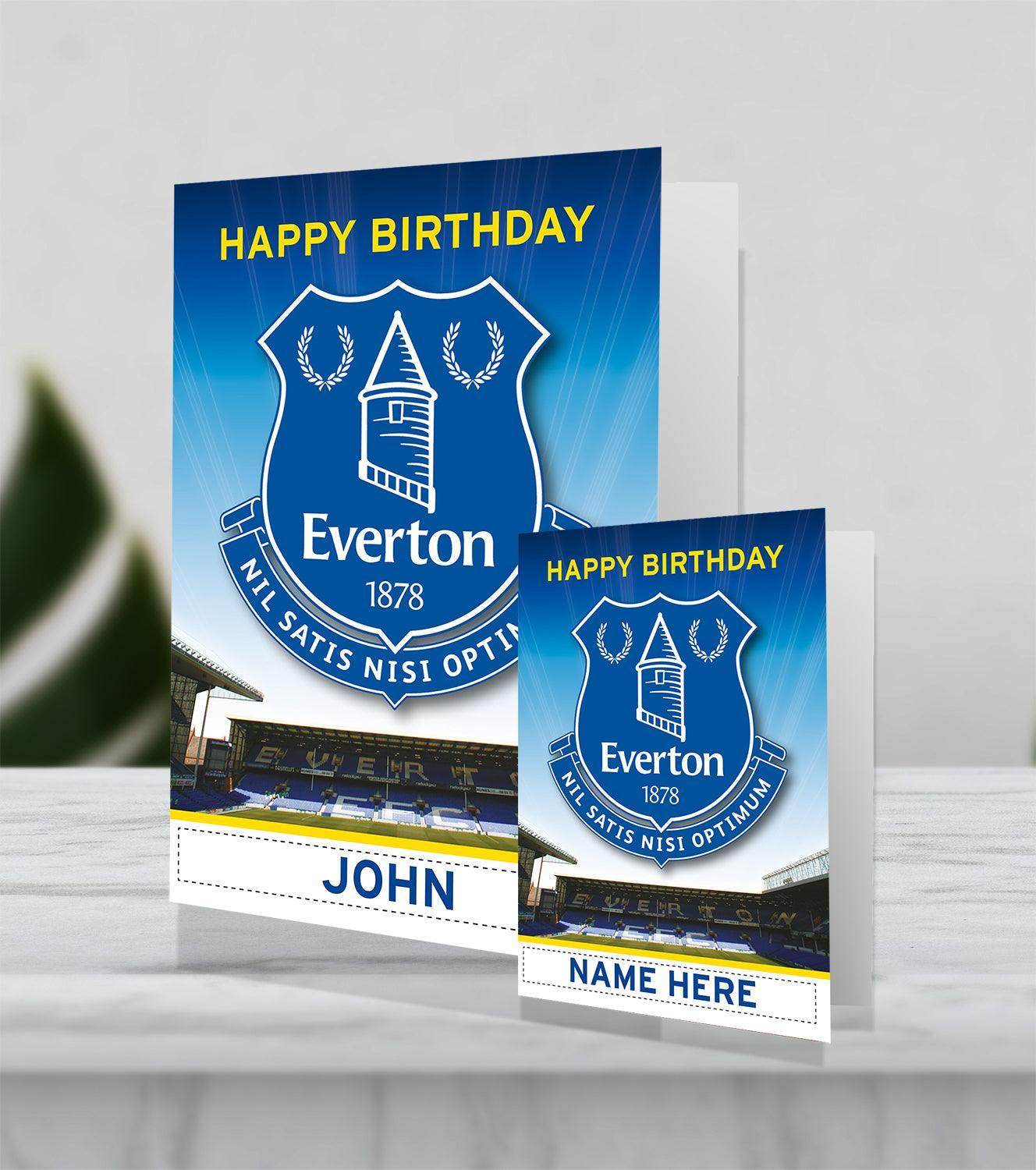Personalised Giant Crest Birthday Card Official Product