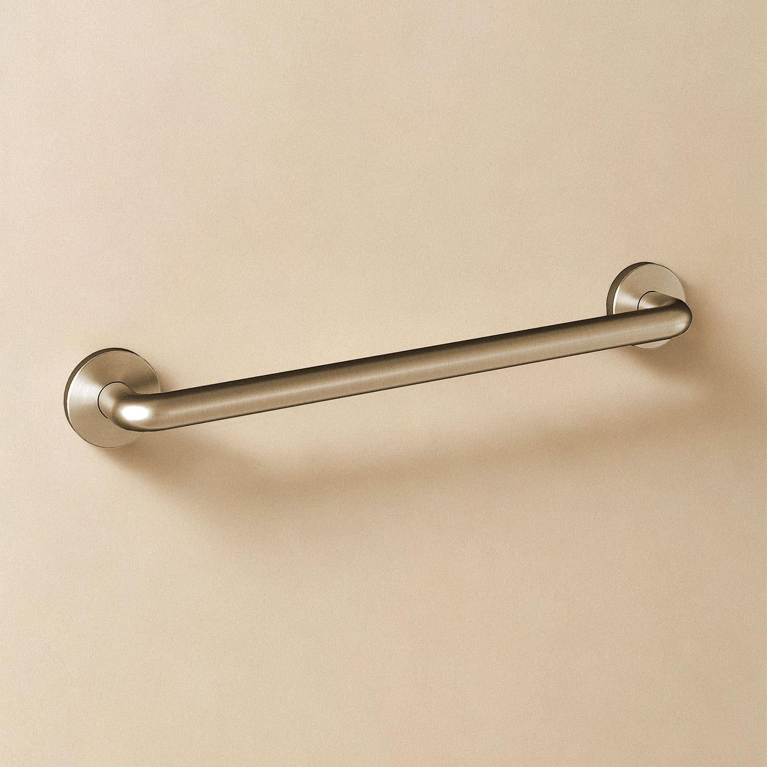 Grab Rail 45cm Straight Up To 150kg Architect S+ Collection | Brushed Stainless Steel