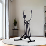 Cross Trainer Air Walker Glider Home Gym Fitness | Black