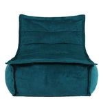 Dolce Velvet Bean Bag Lounger | Teal