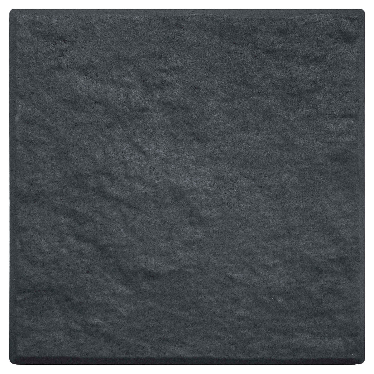 Stomp Stone Square Rubber Stepping Stones - Slate | Set of 1 | Slate