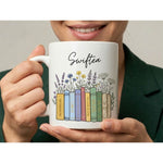 Dyzi Swiftea Book Themed Quote Ceramic Coffee Mug White
