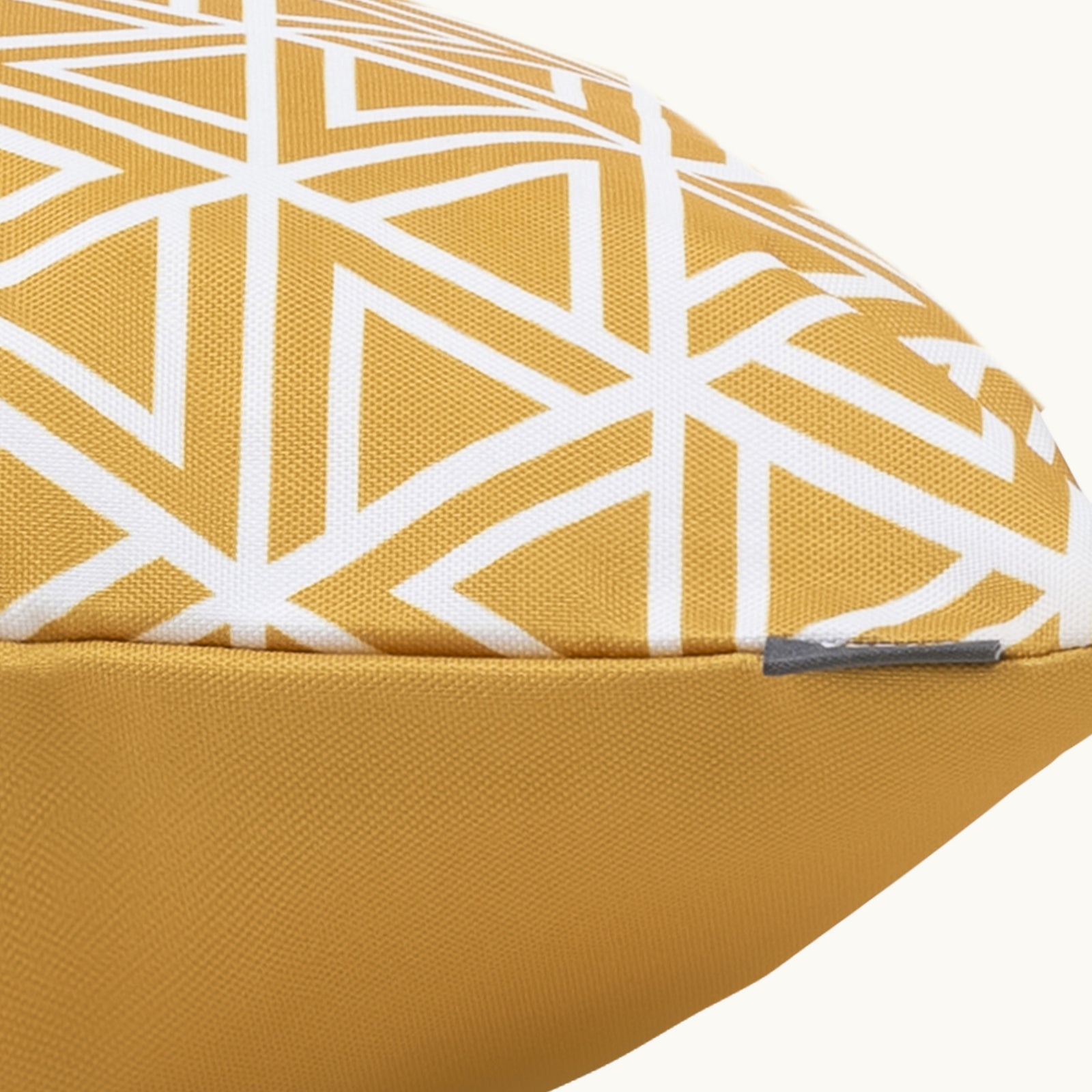 Art Deco Geometric Print Outdoor Cushion (set Of 2)