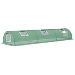 Pe Mini Greenhouse W/ 5 Mesh Windows