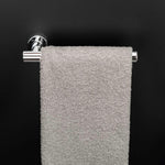 Towel Rack 22,5cm, Supports Up To 10kg, Silver, Architect S+ Collection