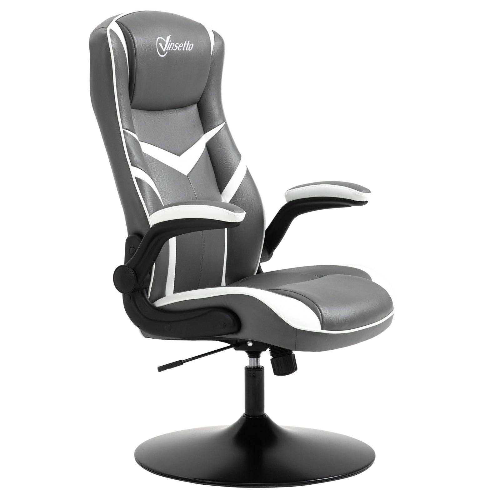 Racing Video Game Chair Leather Computer | Gray