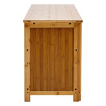 Wooden Entryway Storage Shoe Cabinet Shoe Bench