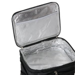 Double Deck Leakproof Insulated Lunch Tote | Black