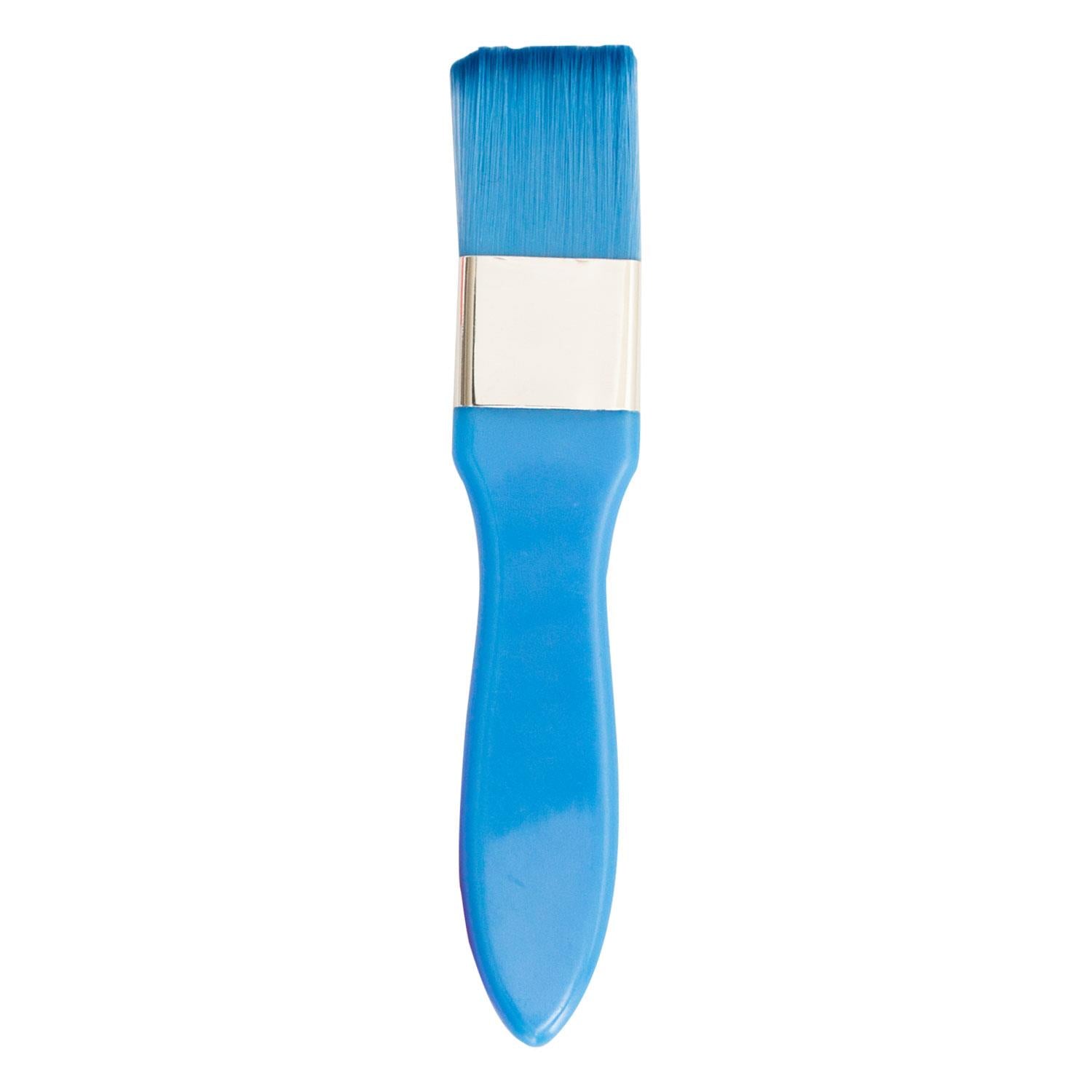 Colourful Makeup Paintbrush Style Foundation Brush Mx04 | Blue