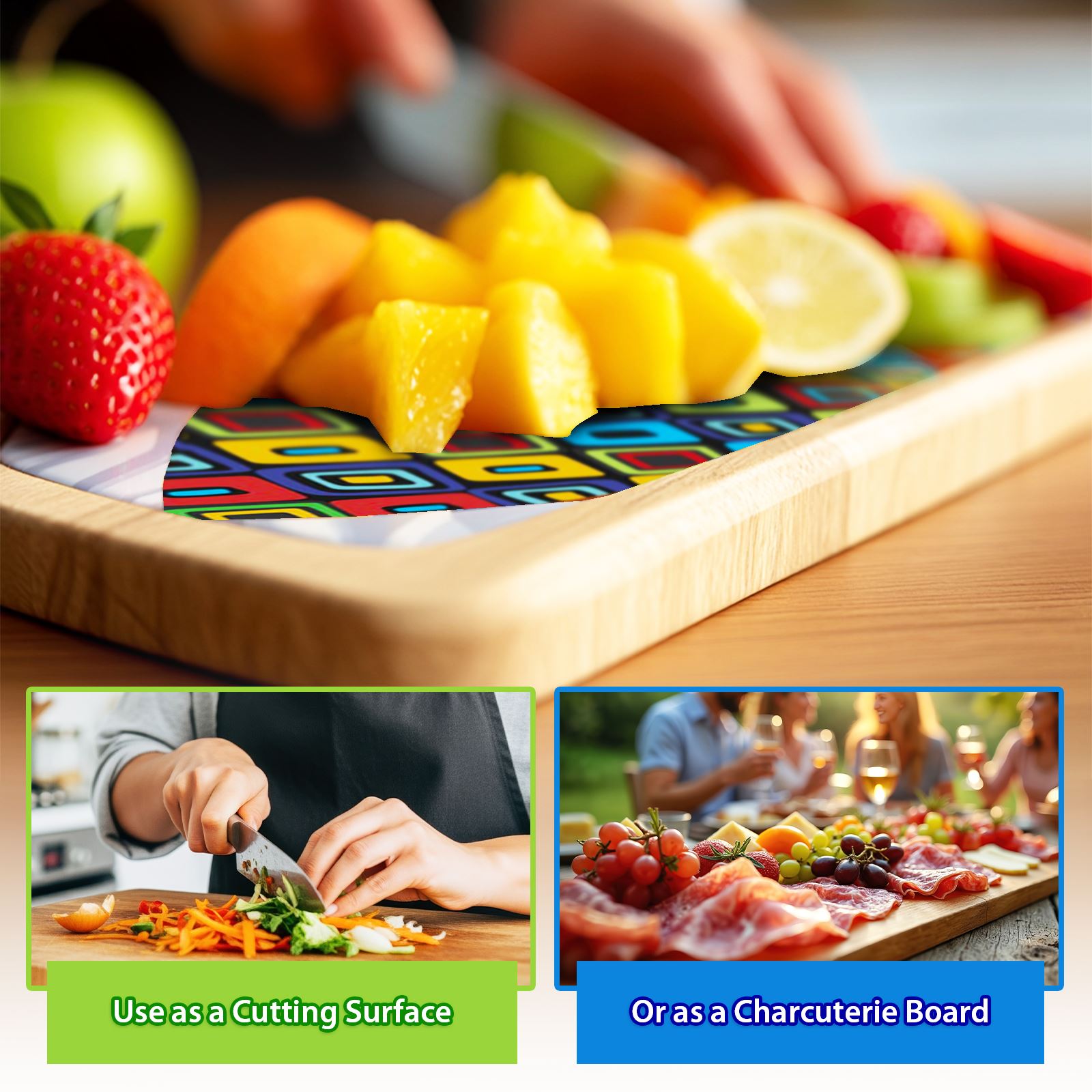Mr Smarty Pants Serving Board | One Size | Mixed