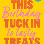 Birthday Card Featuring A Recipe For Chocolate Peanut Butter Bars Official Product