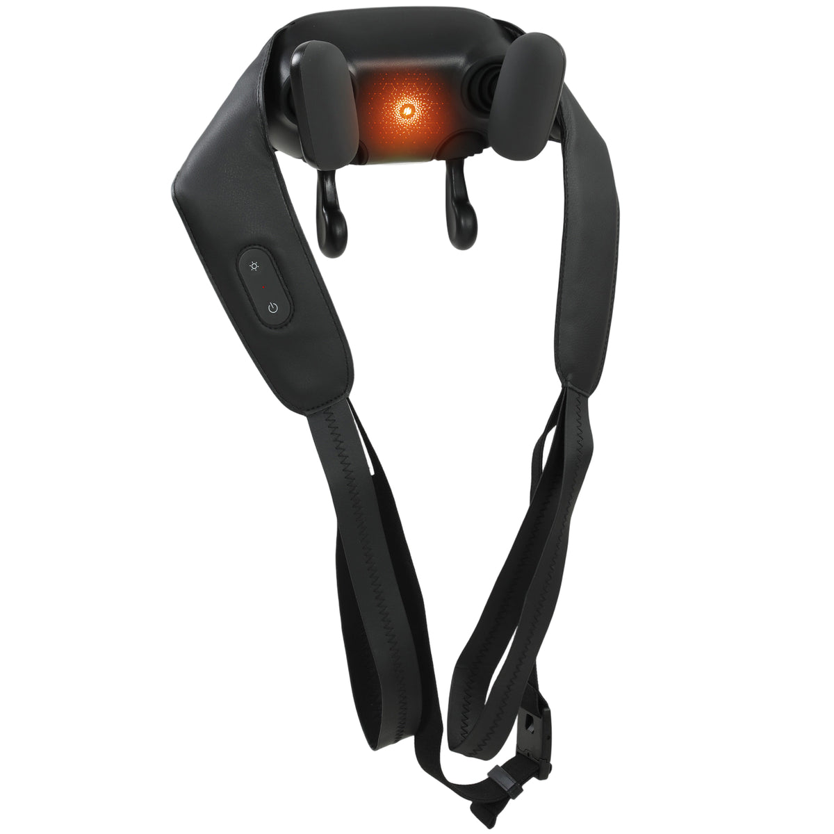 HOMCOM Cordless Neck Massager With Heat, 4d Shiatsu Shoulder Massager