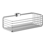 Polished Chrome Shower Basket Soap Caddy For Riser Rail | Polished Chrome