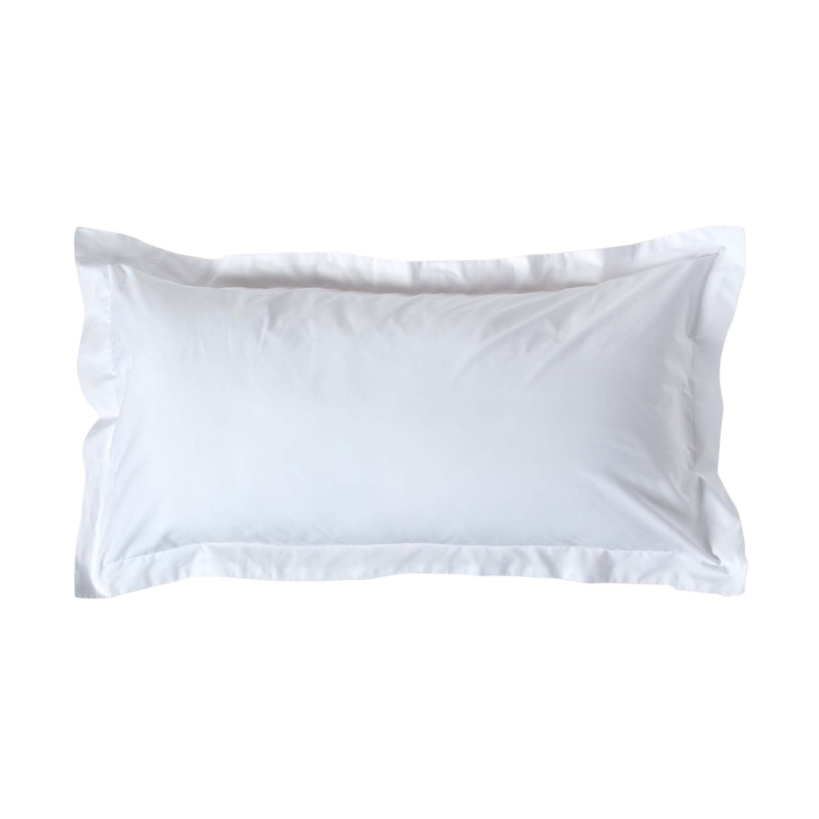Egyptian Cotton Oxford Pillowcase 200 Tc | 48cm x 91cm | White