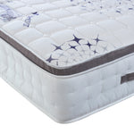 Ametist Crystal 2500 Pocket Sprung Pillow Top Mattress | Double | White