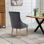 Set Of 2 Ravenna Velvet Dining Chairs