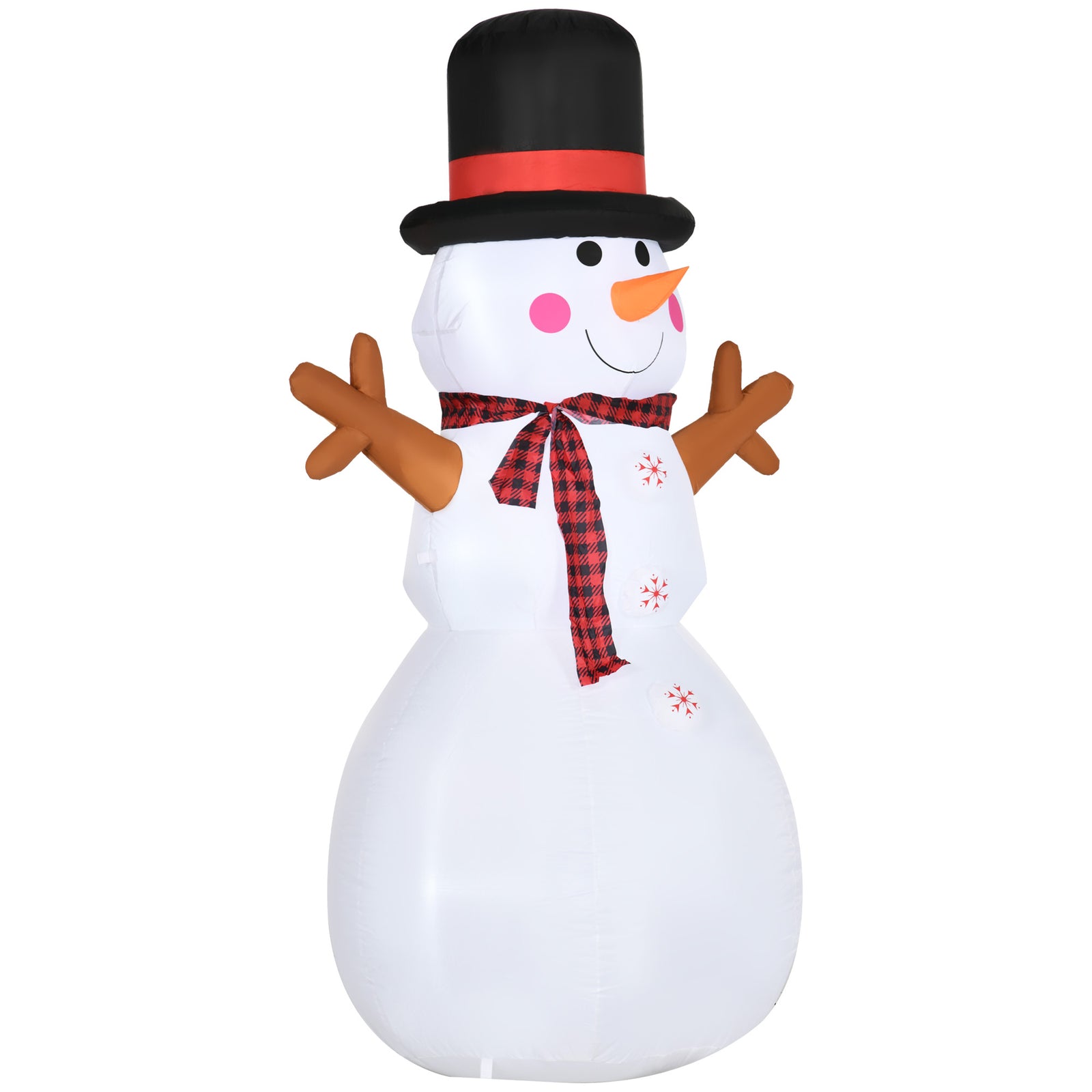 6ft Giant Inflatable Snowman Christmas Decoration Led