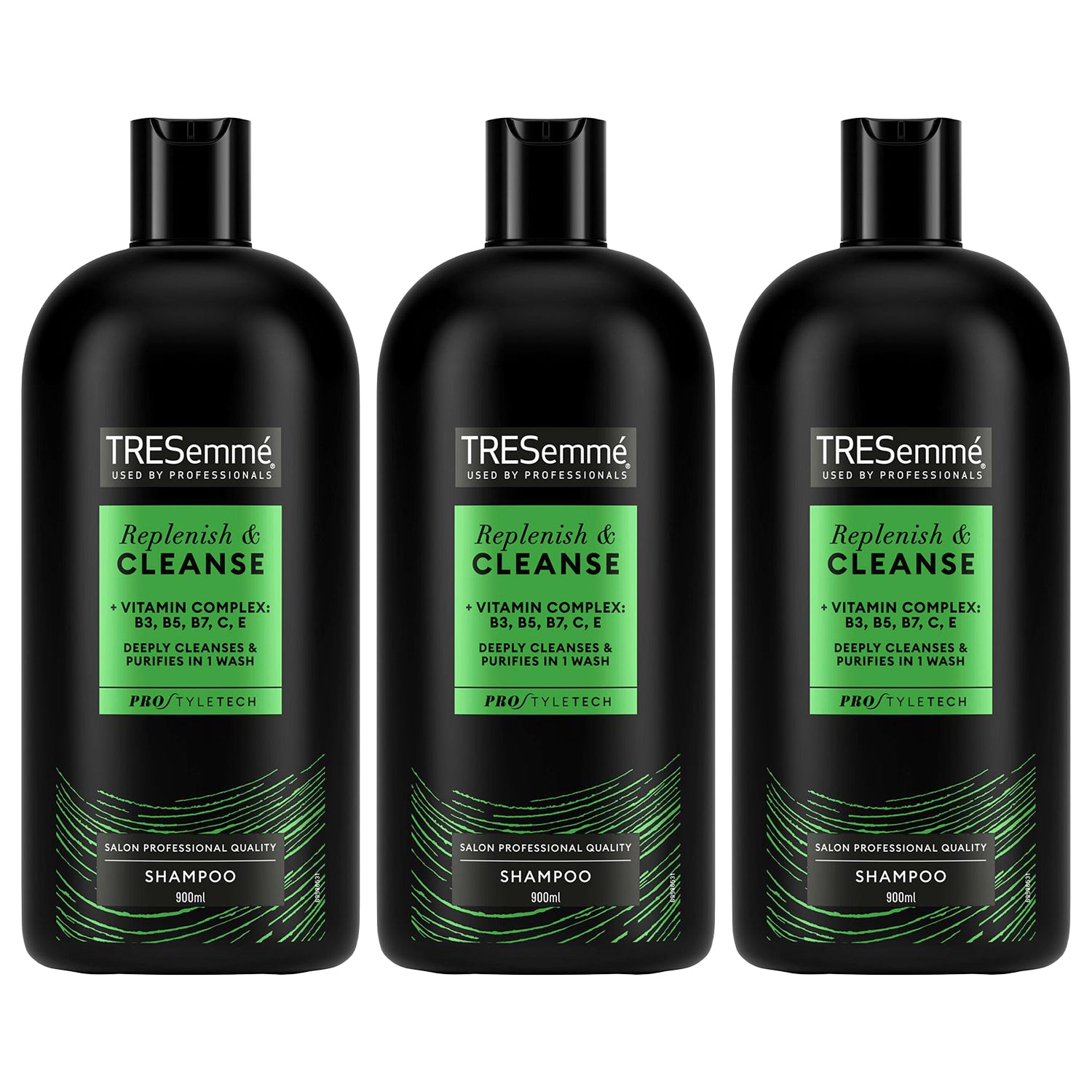 Cleanse & Replenish Remoisturising Shampoo, 900ml | Set-of-3