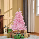 4/5/6ft Automatic Open Christmas Tree, Pink | 4ft | Pink