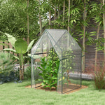 Portable Mini Tomato Greenhouse W/ Zipped Doors
