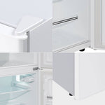 67l Freestanding Top Freezer Fridge | White