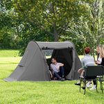 3 Man Tent, 3000mm Waterproof, Living Area, 2 Bedrooms | Dark Grey