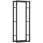 Metal Firewood Rack Elevated Design 150H x 60Wcm