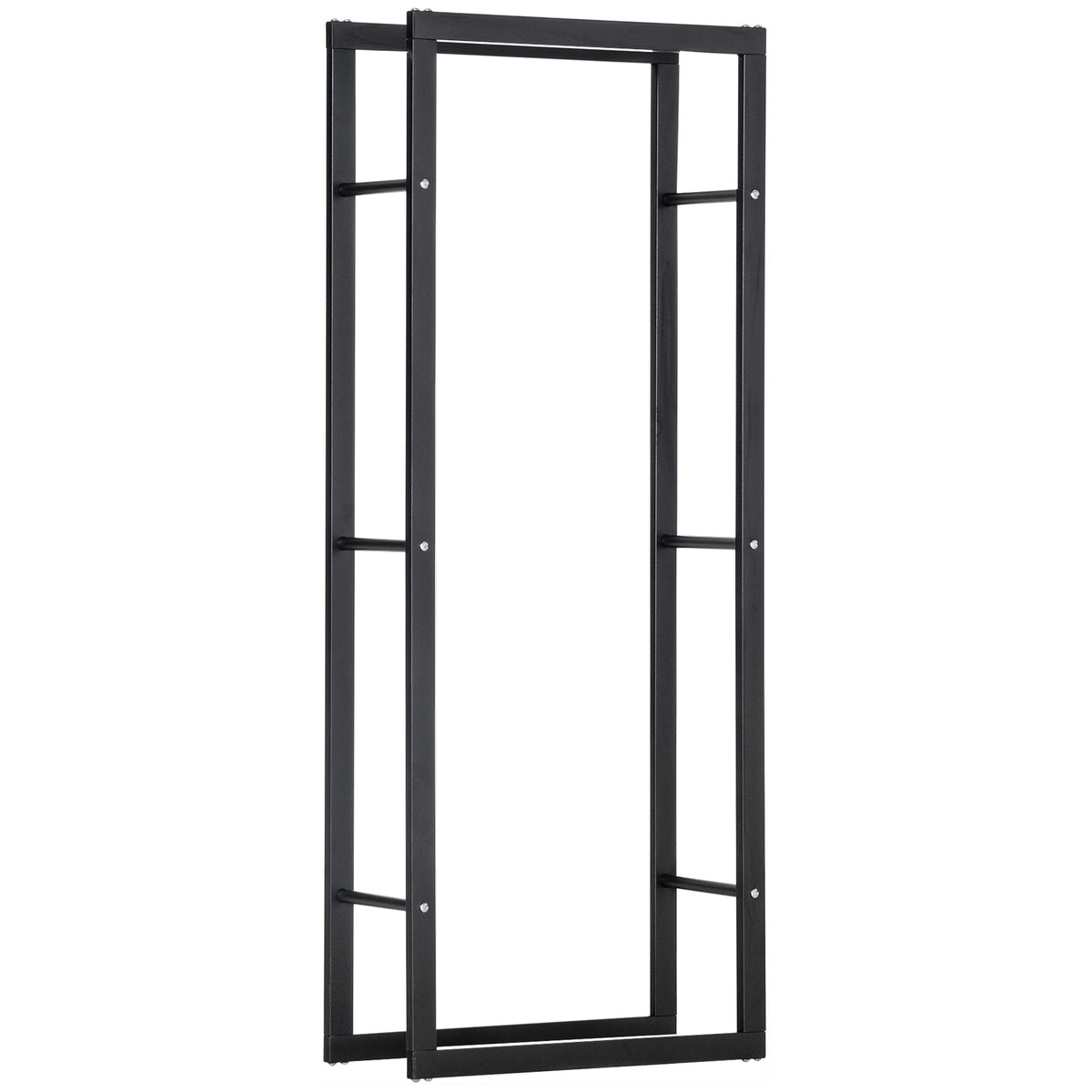 Metal Firewood Rack Elevated Design 150H x 60Wcm
