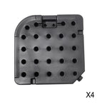 Hdpe Square Water And Sand Filled Freestanding Parasol Base