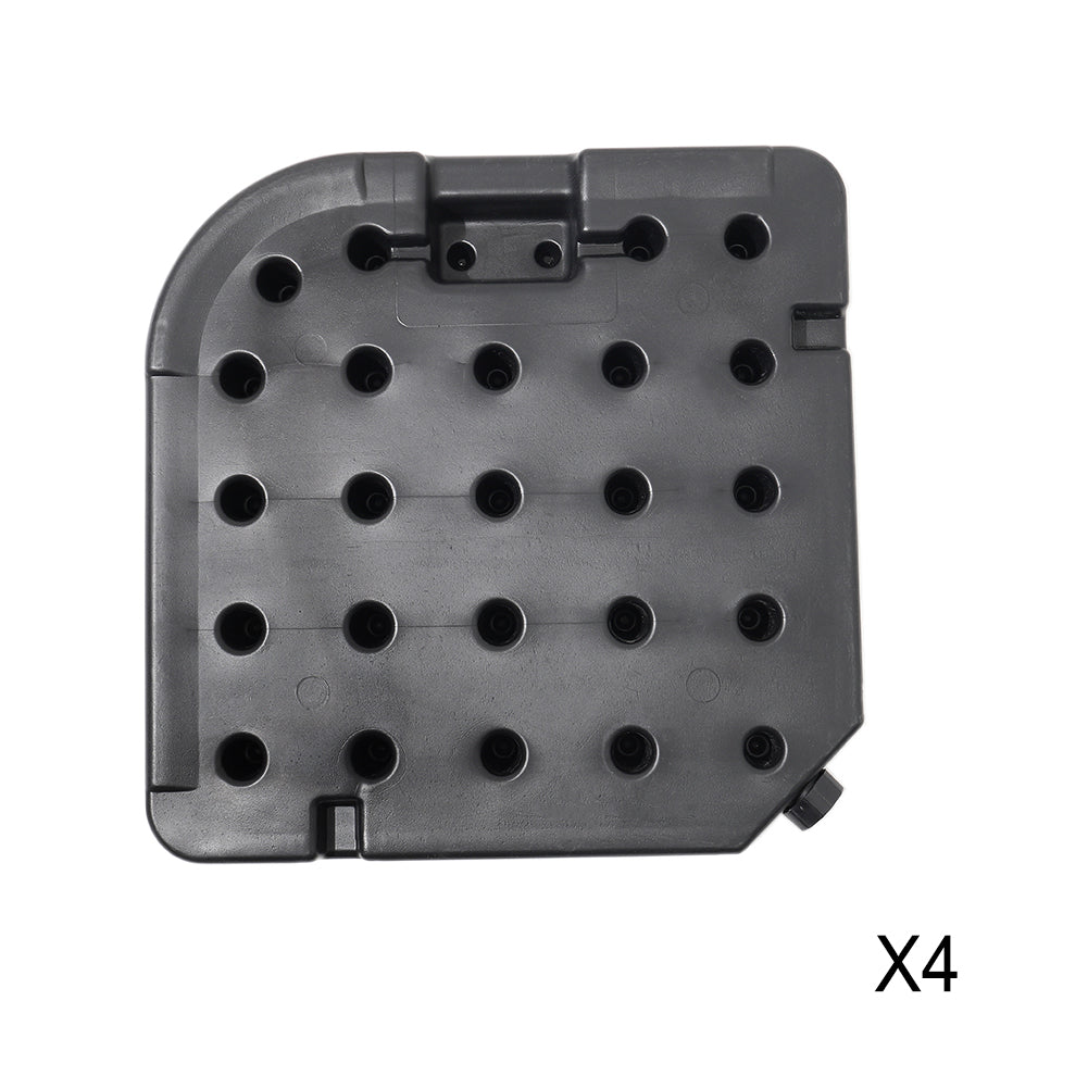 Hdpe Square Water And Sand Filled Freestanding Parasol Base