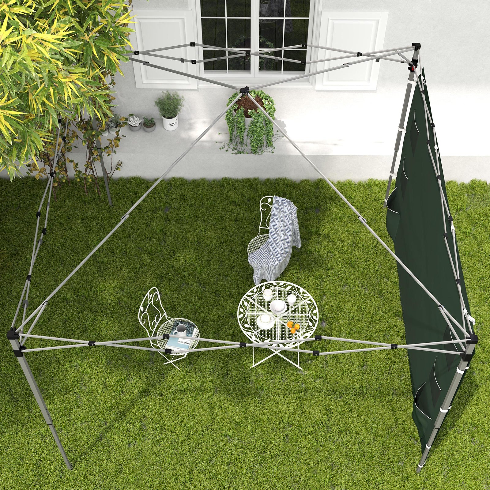Side Panel For 3x3 M Pop Up Gazebos, 1 Pack Sidewall Only | Green