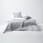 Cotton Rajput Ribbed Throw | 150cm x 200cm | Silver Grey