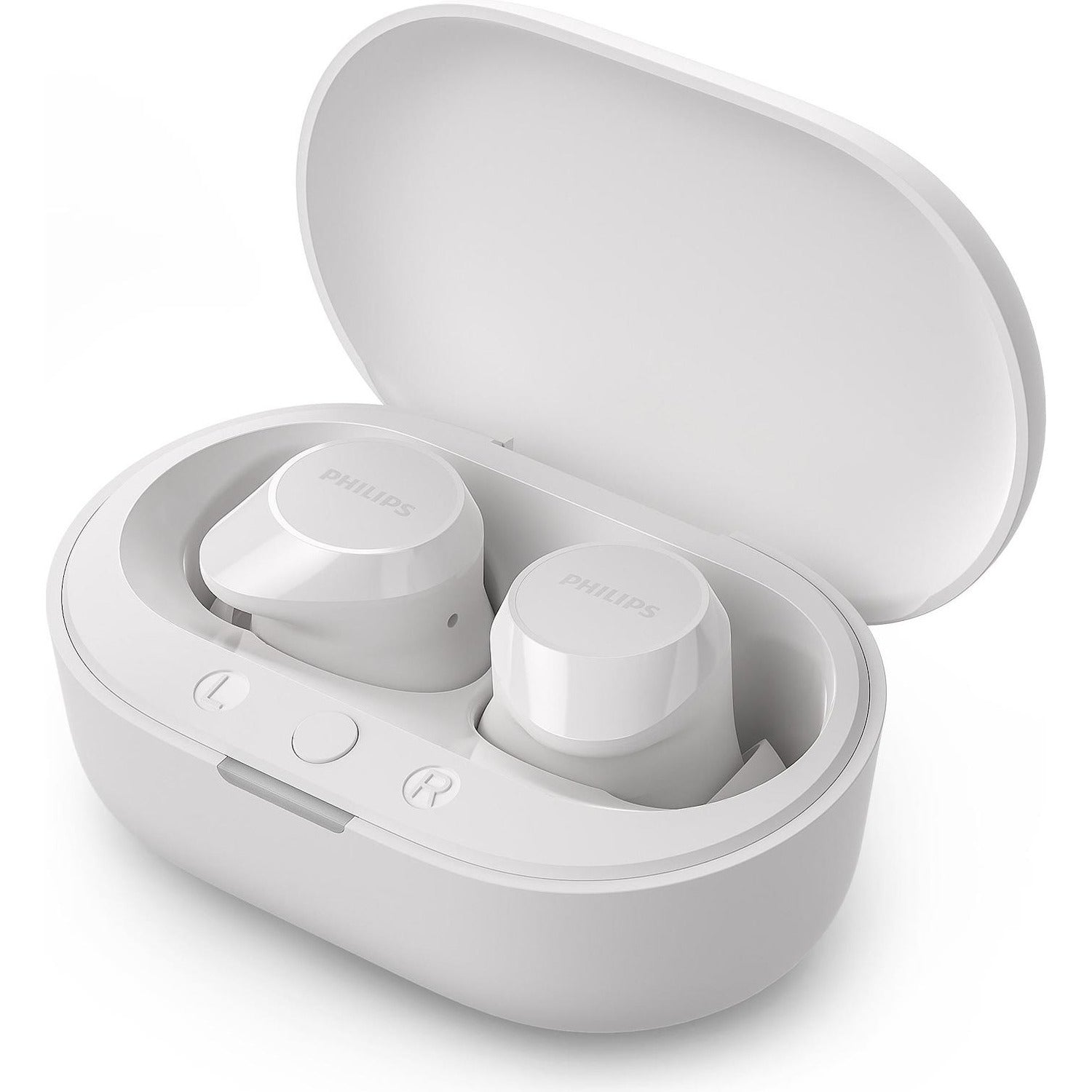TAT1209 True Wireless Earphones With Portable Charging Case | White
