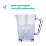 Livivo Ice Crusher Machine Electric Slush Maker With 1l Jug And Two Settings