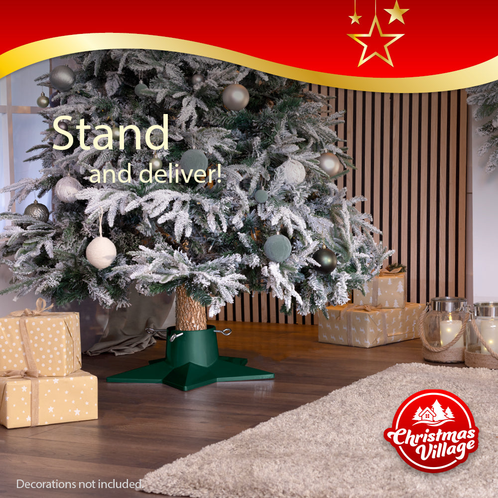 Premium Christmas Tree Stand With 1l Water Reservoir | Green