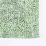 Luxury Reversible Cotton Bath Mat | Pedestal Mat | Sage Green