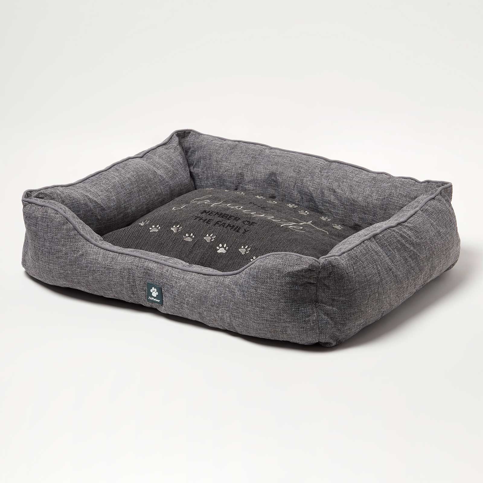 Woven Favourite Pet Bed | Large | Grey