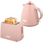 Kettle & 2 Slice Toaster | Pink