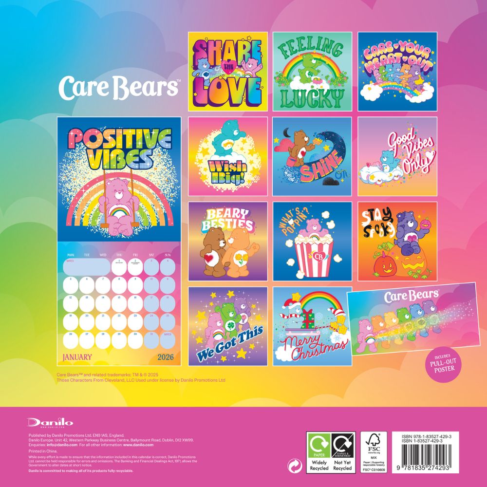 2026 Square Calendar Official Product
