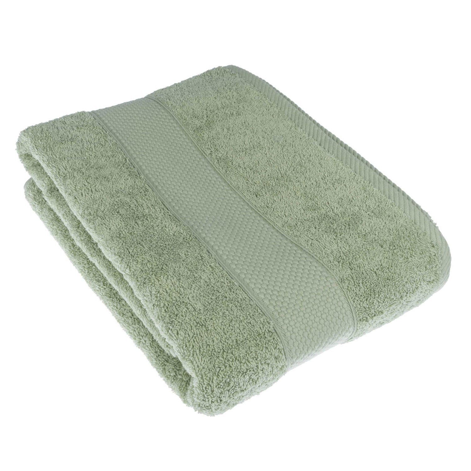 Turkish Cotton 500gsm Towel | Bath Sheet | Sage Green