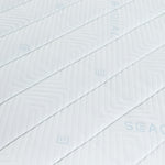 Caesar 2000 Pocket Sprung Foam Pillow Top Mattress | Double | White