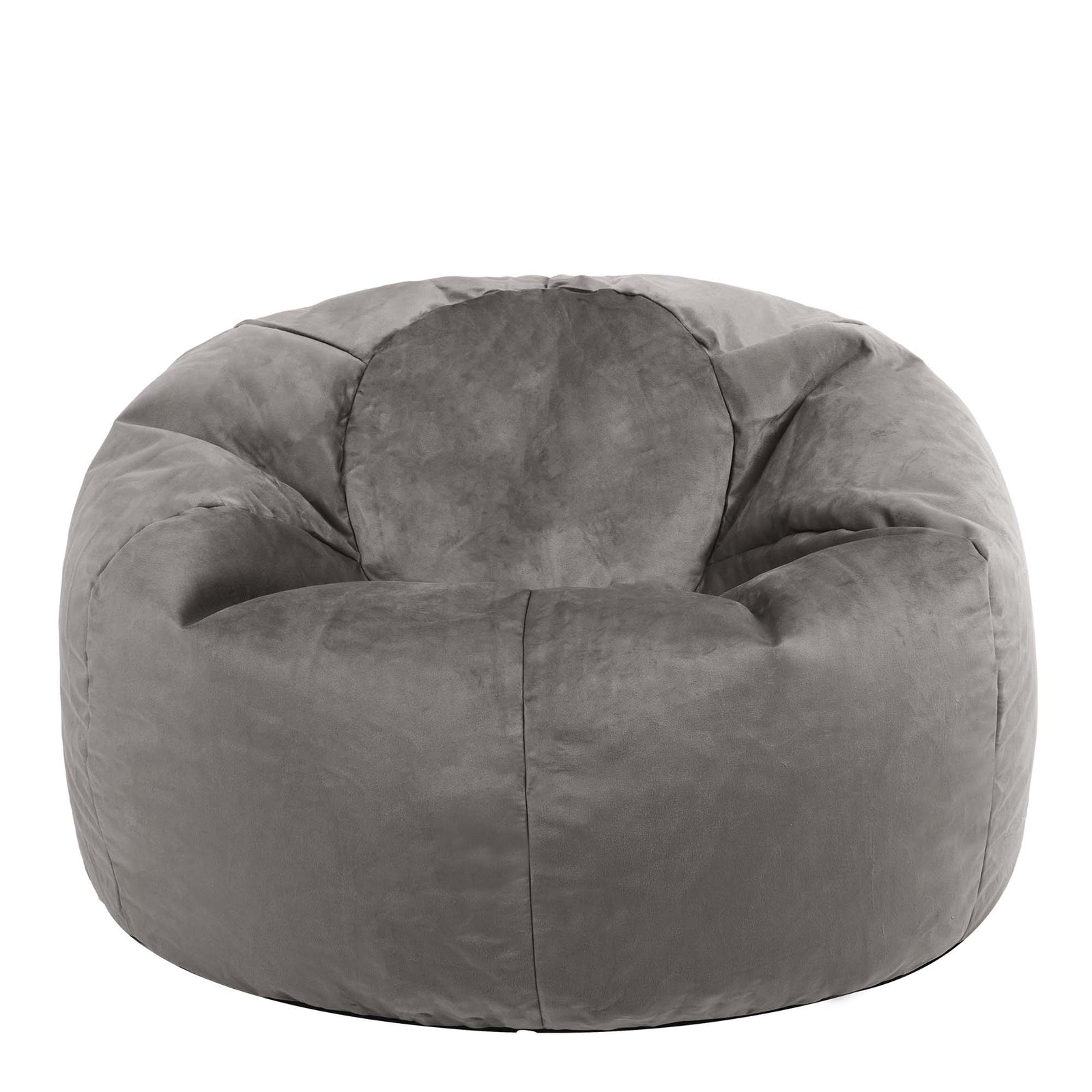 Aurora Velvet Bean Bag | Charcoal