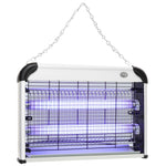 20w Mosquito Killer Electric Insect Fly Pest Bug Zapper | Silver