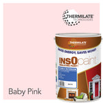 Insopaint Kitchen & Bathroom Paint - Best Anti-mould Protection, Insulating Walls & Ceilings | 5l | Baby Pink