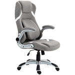 High Back Office Chair W/ Lumbar Support Grey