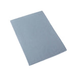 Brushed Cotton Cot Flat Sheet 100% Cotton, 100 X 150 Cm | Single | Blue