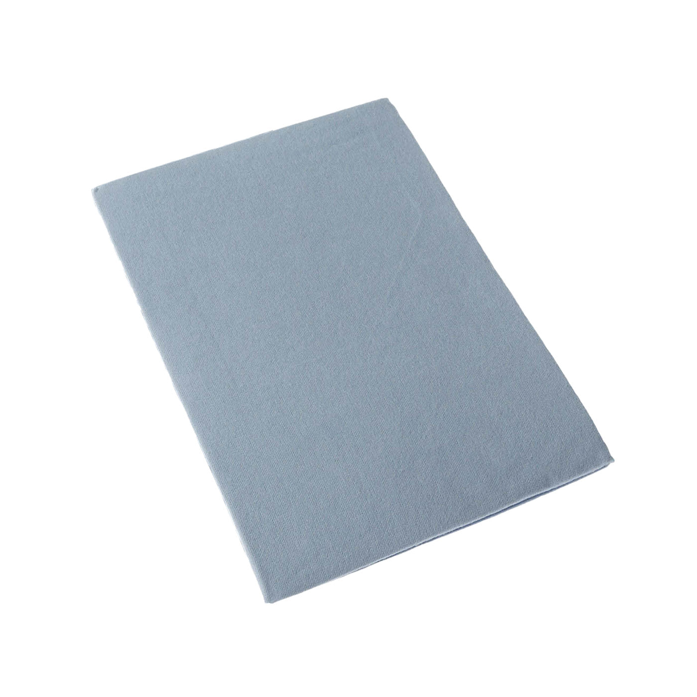 Brushed Cotton Cot Flat Sheet 100% Cotton, 100 X 150 Cm | Single | Blue