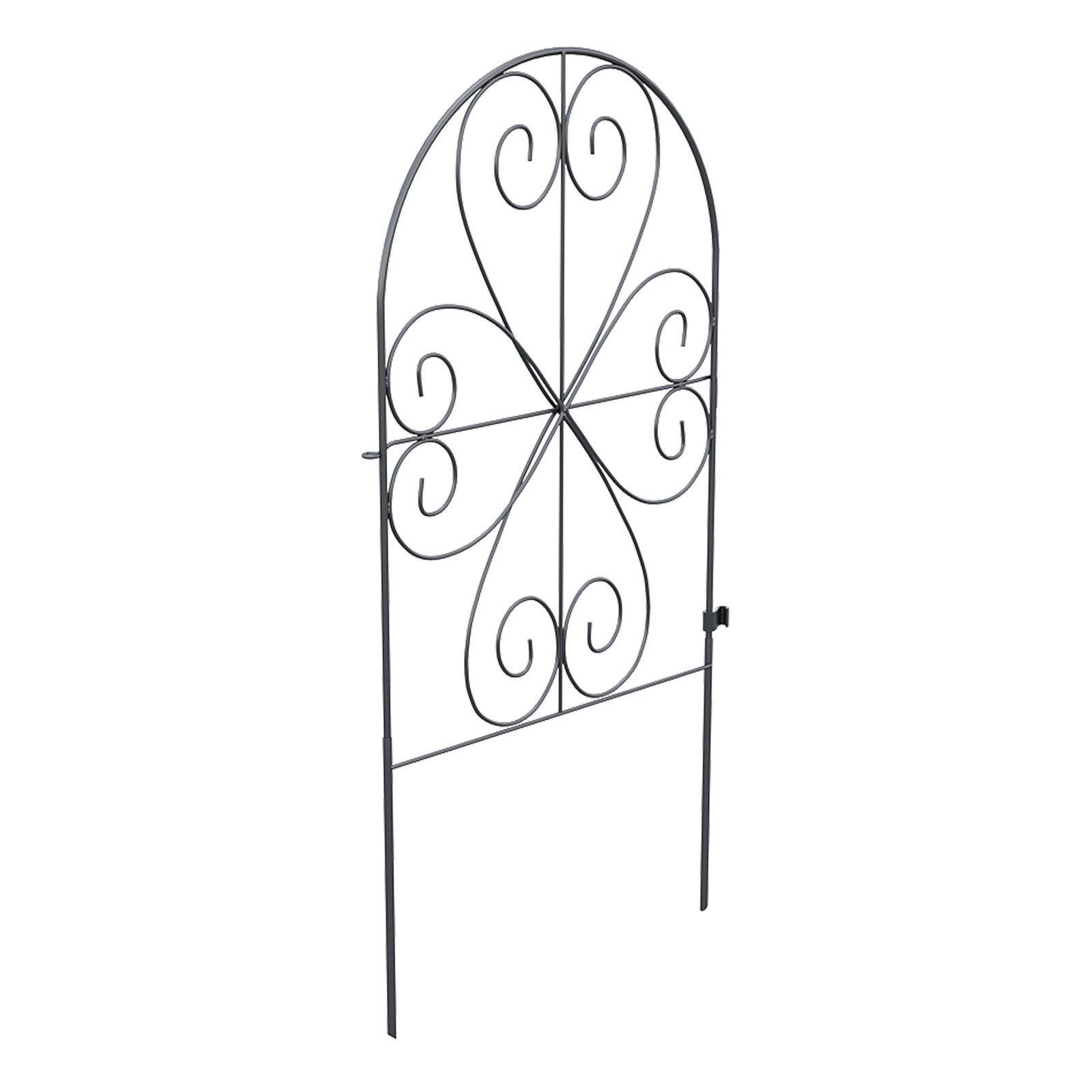 Breeins 10pcs Decorative Garden Fence Panels With Arched Design